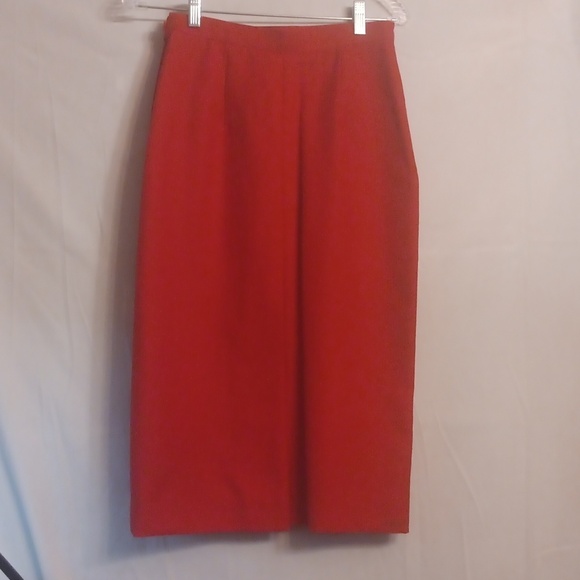 Peabody House Red Women's Blazer Size 7/8 - Picture 4 of 8